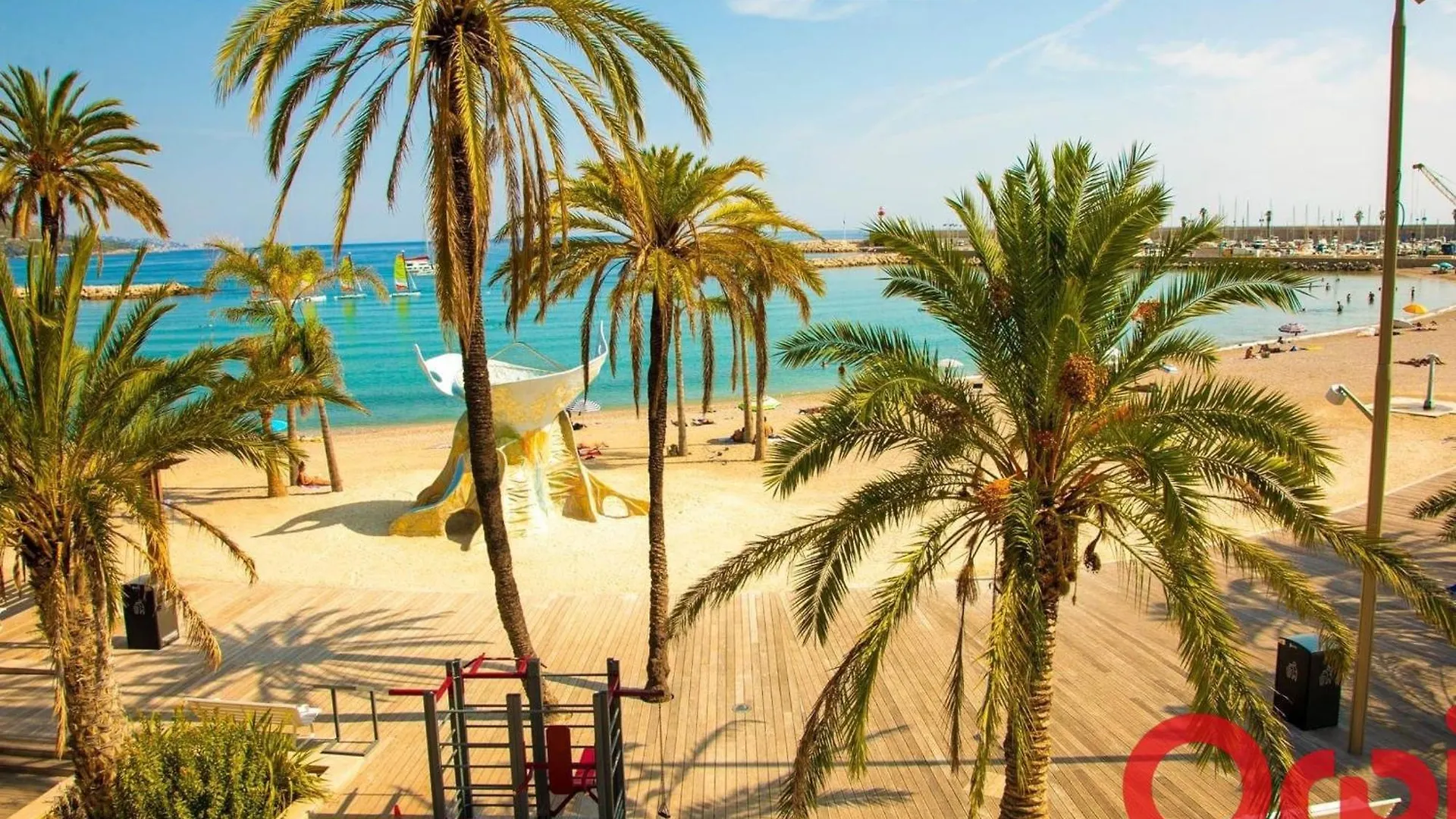 Appartement Central Proche Plages Avec Piscine, Sauna, Parking Et Climatisation - Fr-1-647-23 Menton France